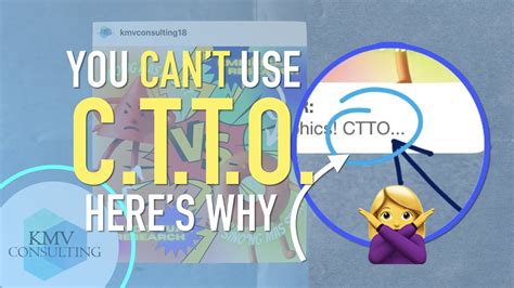 “CTTO” and How to Provide Proper Attribution .